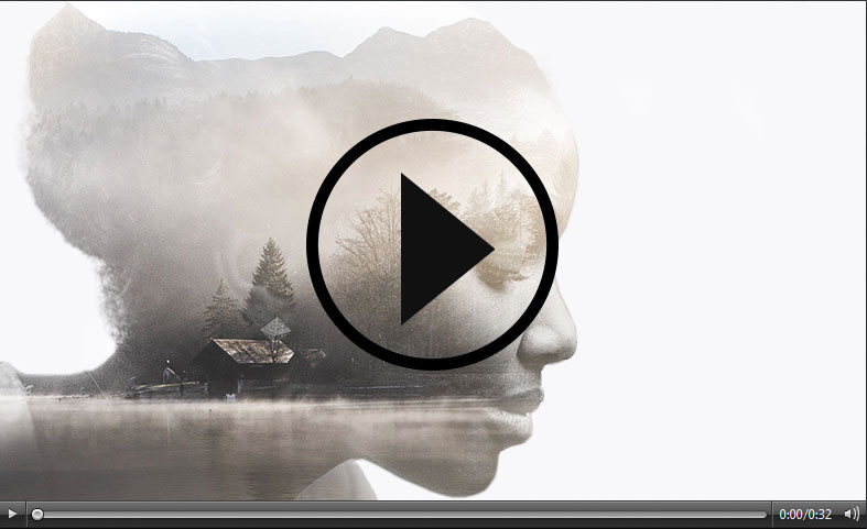 video player for double exposure tutorial